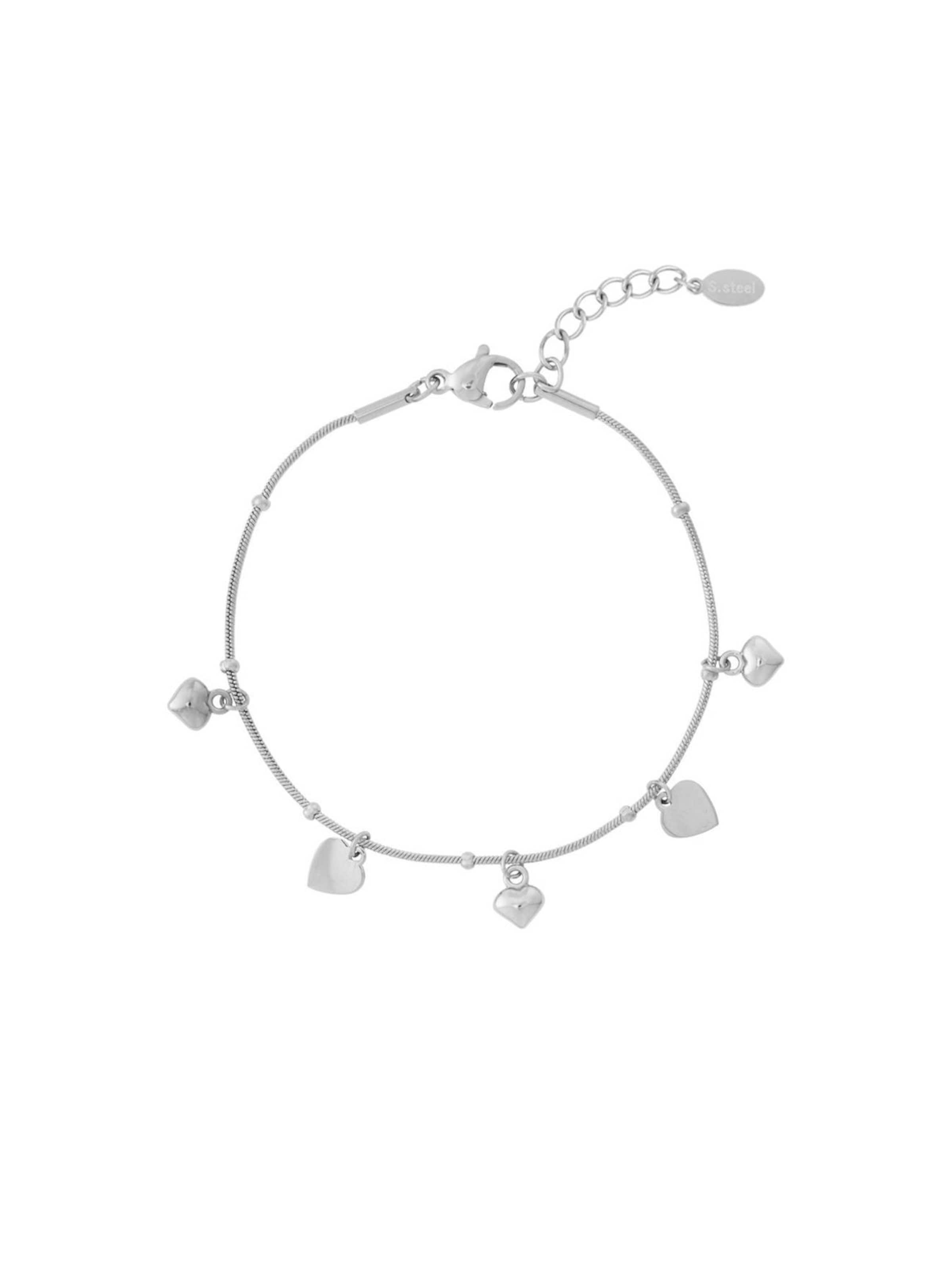 Cala Rose Armband 'ELIA'‌‌‌‌ in silber, Produktansicht