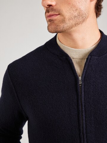 NN07 Strickjacke in Blau