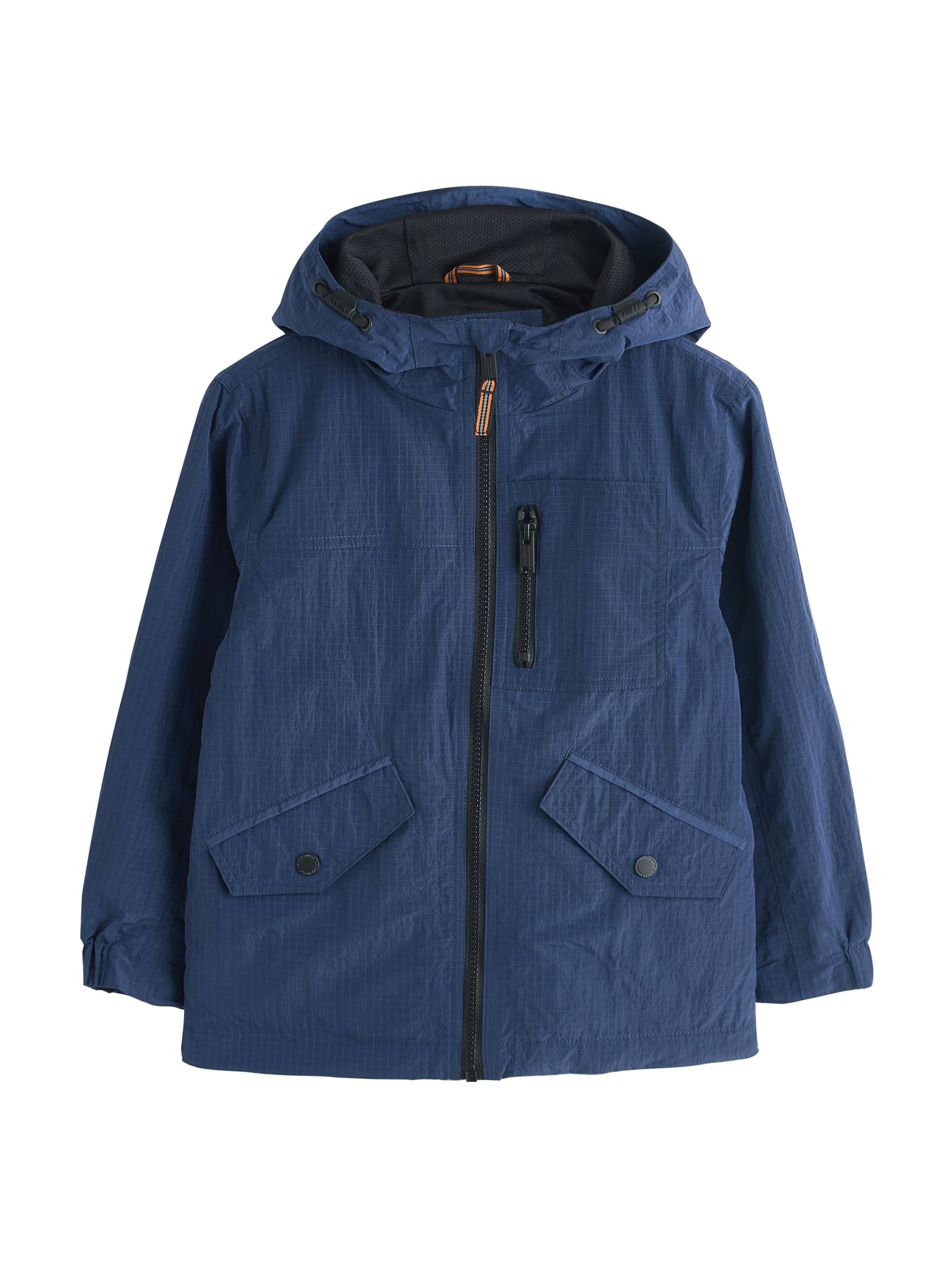 Geacă de primăvară-toamnă de la Next pe albastru: față