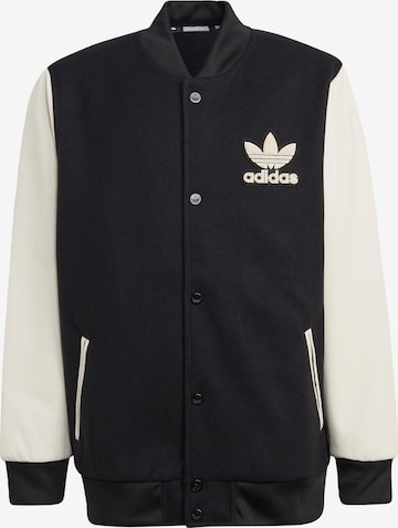 ADIDAS ORIGINALS Outdoor jacket 'Adicolor Vrct' in Black: front