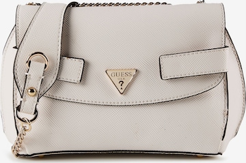 GUESS Schultertasche 'Serenova' in Weiß: Vorderseite