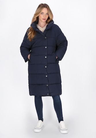 DreiMaster Maritim - Sobretudo de inverno em azul: frente