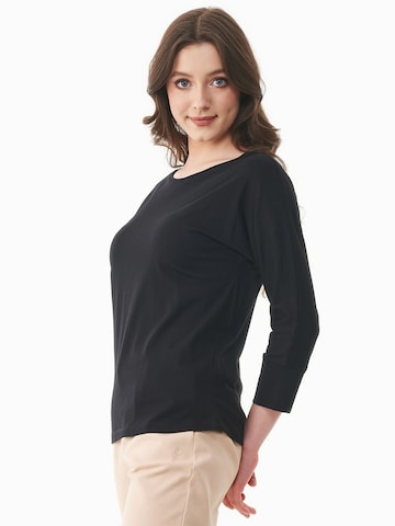 Organication Shirt in Schwarz