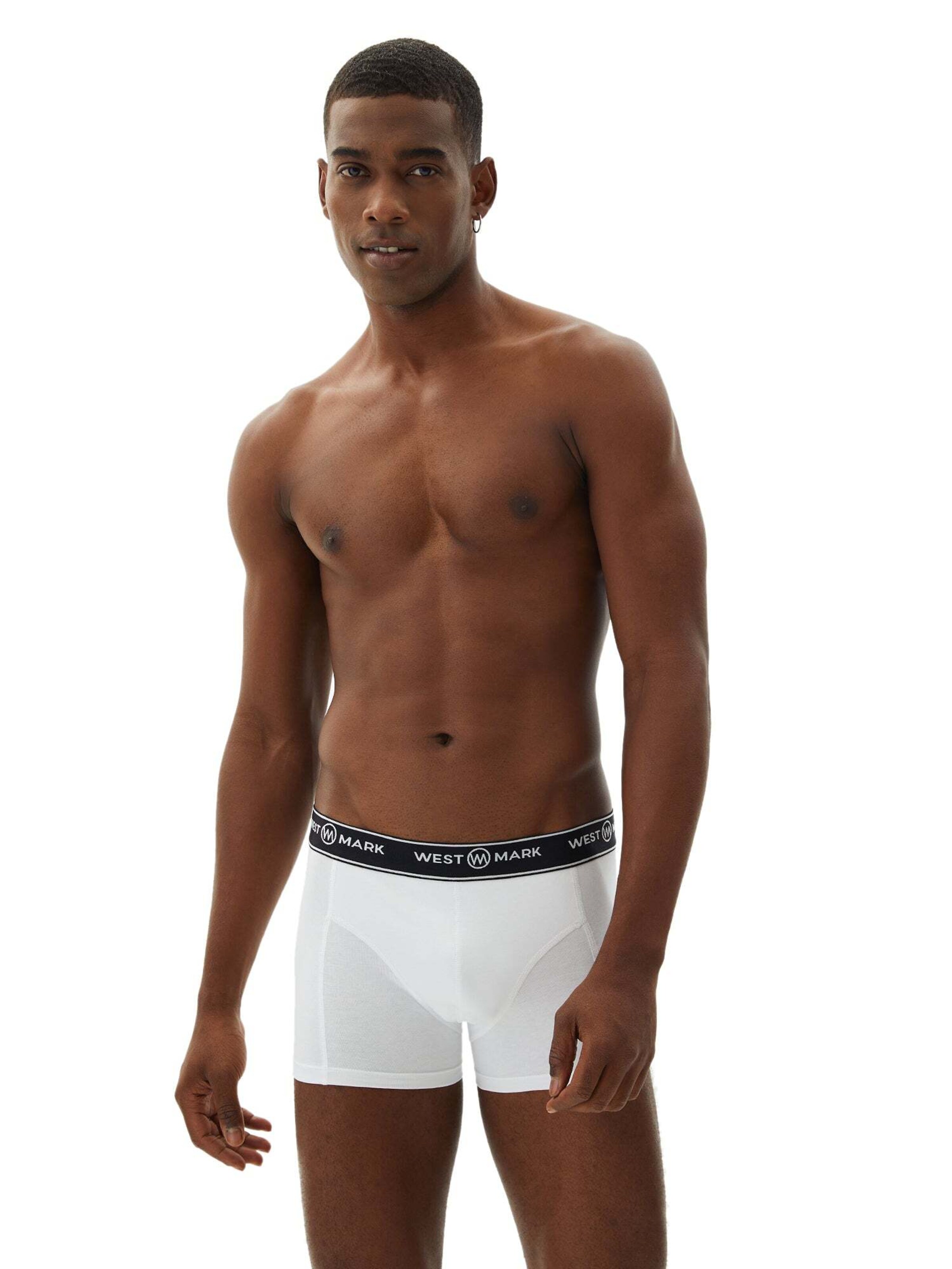 Boxer 'Atlas' di WESTMARK LONDON in bianco: frontale