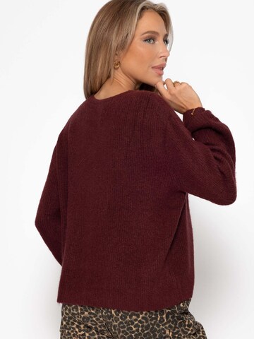 SASSYCLASSY Strickjacke‌‌‌‌‌‌‌‌ in Rot