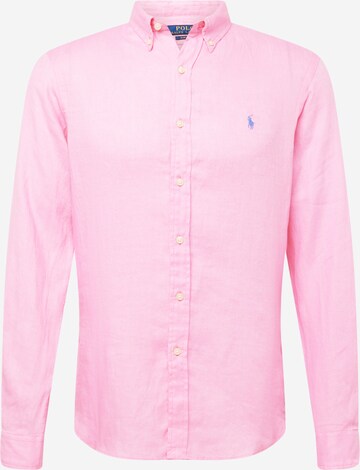 Polo Ralph Lauren Button Up Shirt in Pink: front