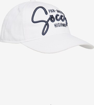 Soccx Cap in White: front