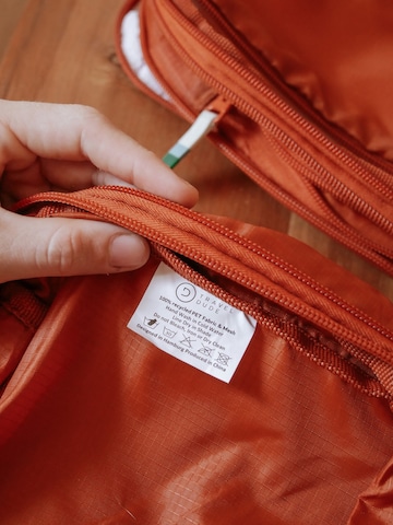 TRAVEL DUDE - Bolsa de viaje 'Packing Cubes Set 4 Teilig mit Kompression, Packwürfel, Packtaschen Set für Rucksack & Koffer' en naranja