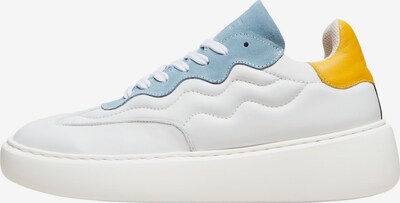 SELECTED FEMME SLFAMALIE TRAINER B in blau / hellorange / weiß, Produktansicht