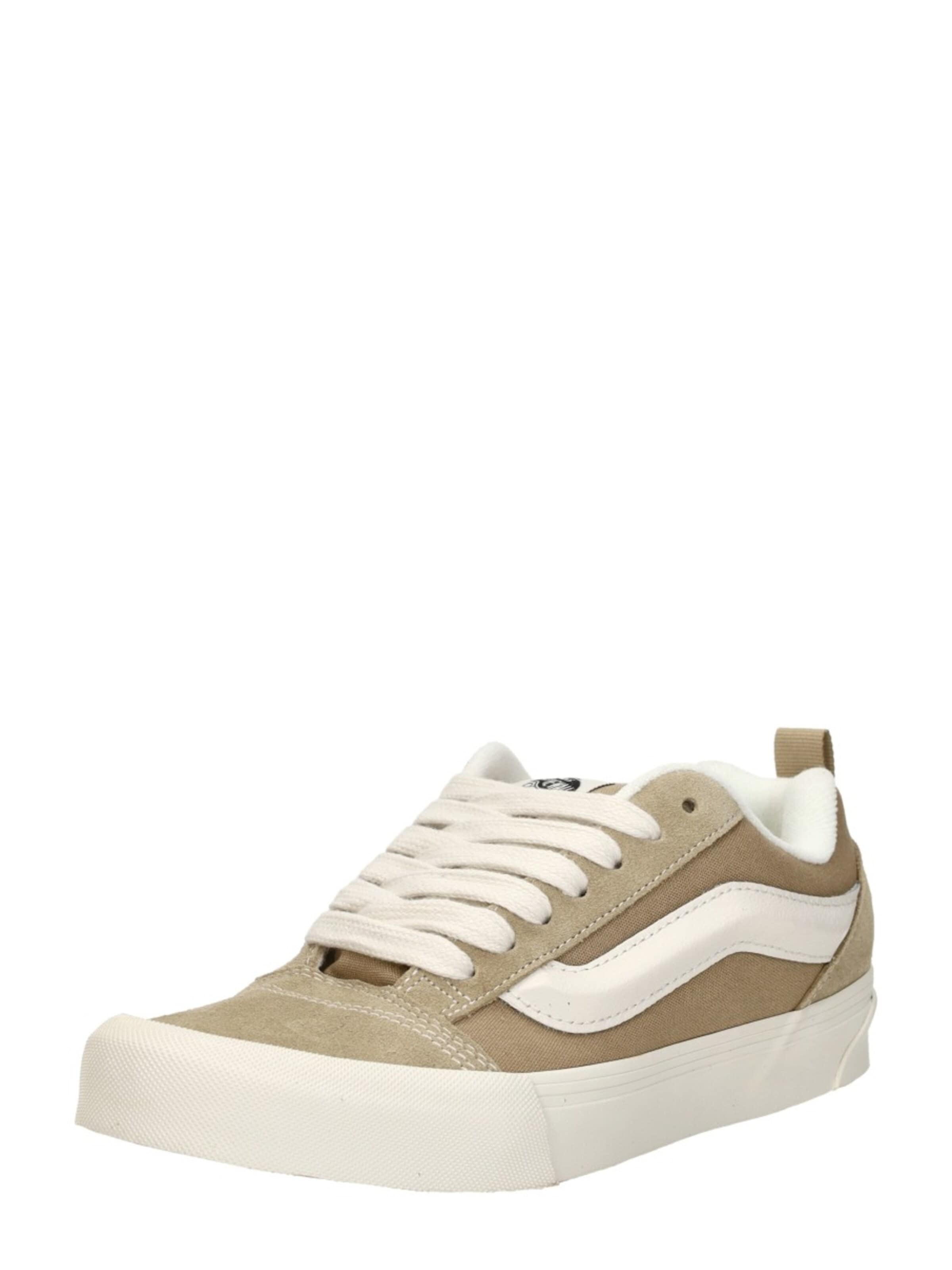 Baskets basses 'Knu Skool' VANS en beige : devant