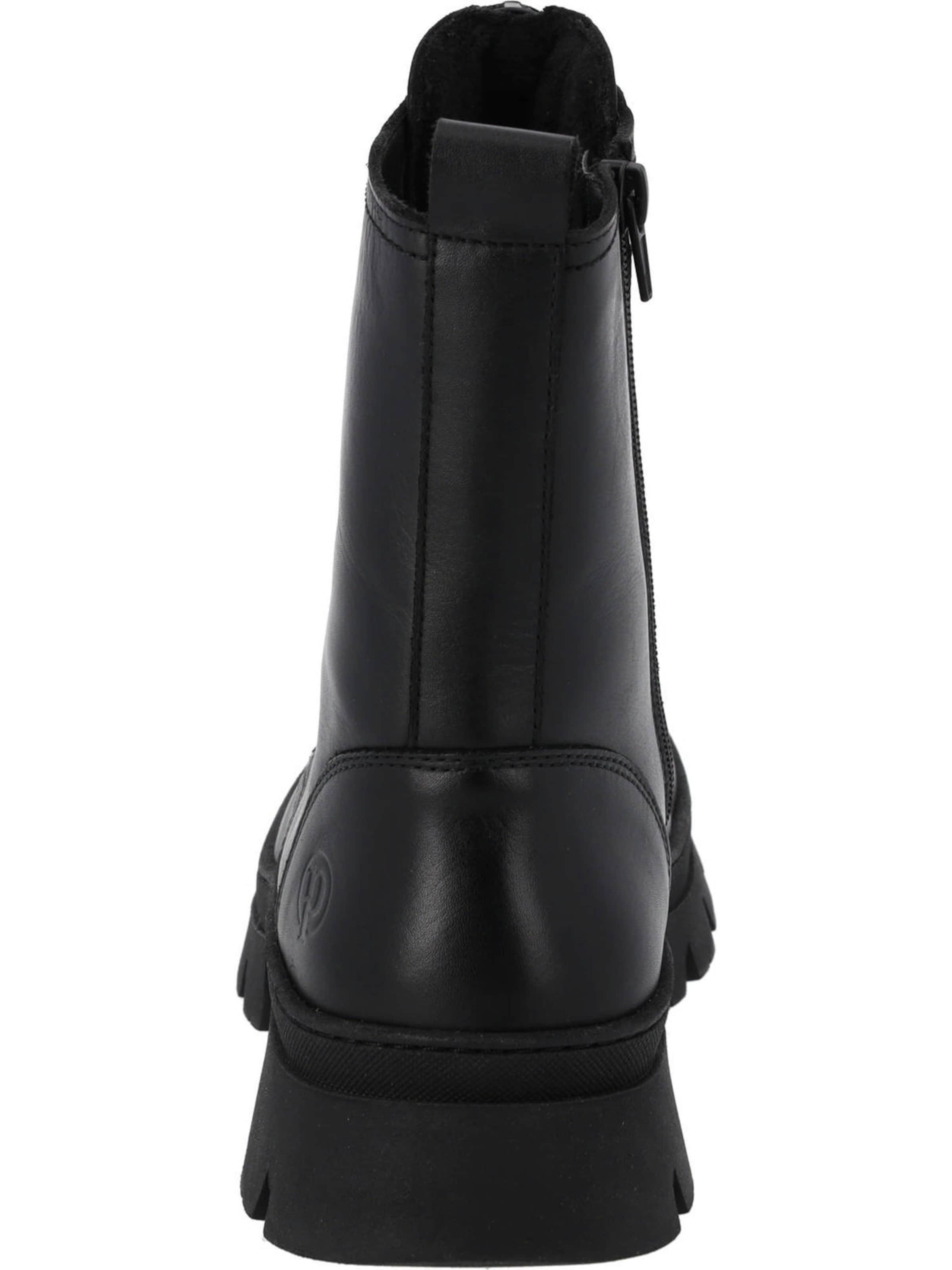 Palado by Sila Sahin Enkellaarsjes 'Lazgar' in Zwart