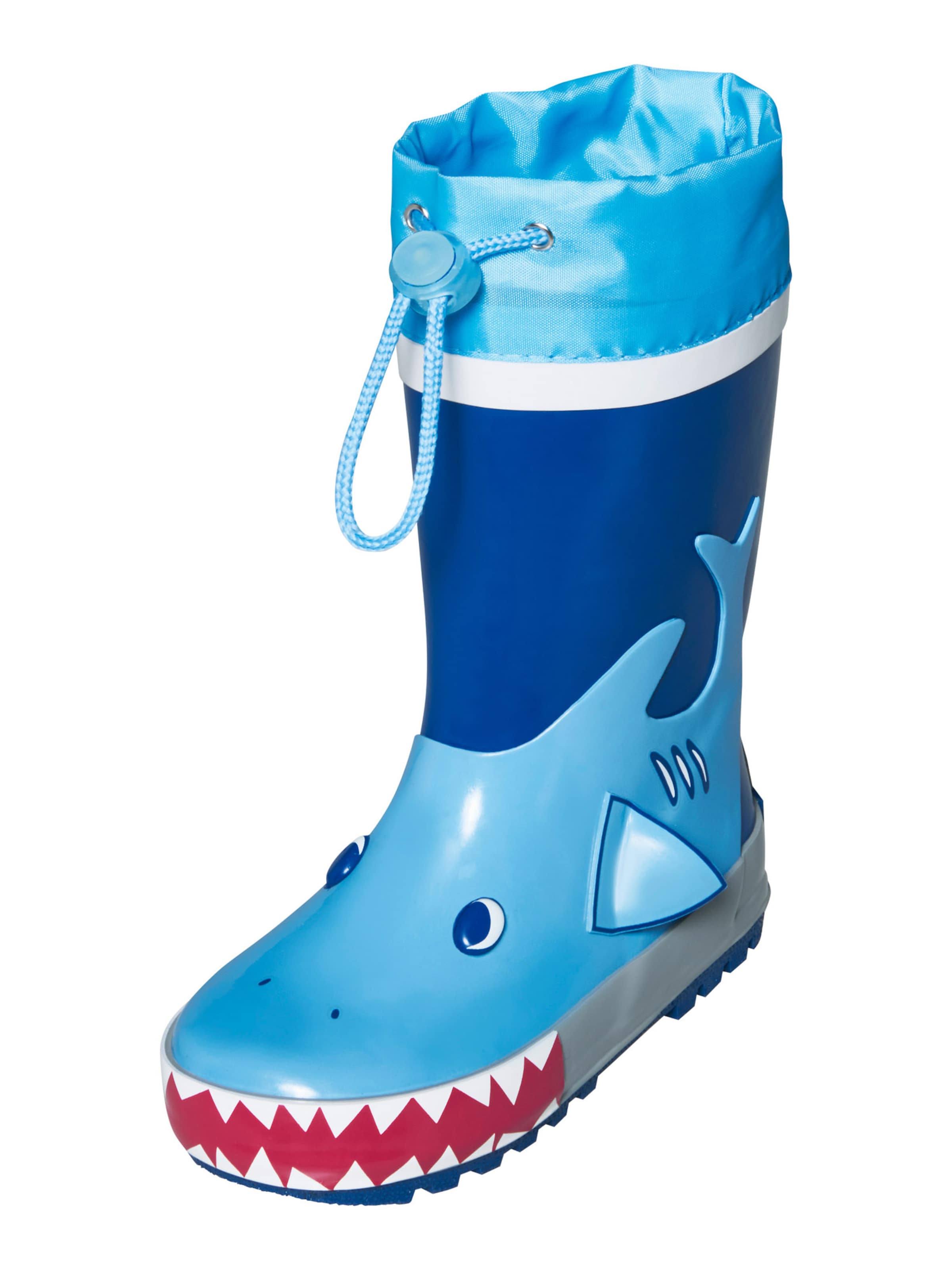 PLAYSHOES Резиновые сапоги 'Hai' в Синий: спереди