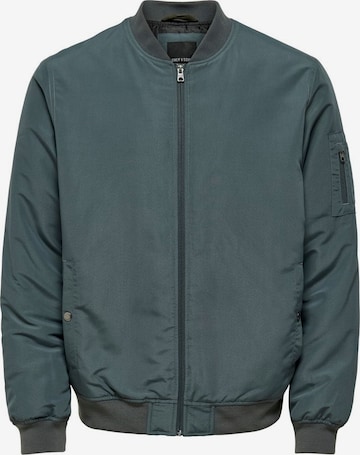 Veste mi-saison 'Jack' Only & Sons en gris : devant