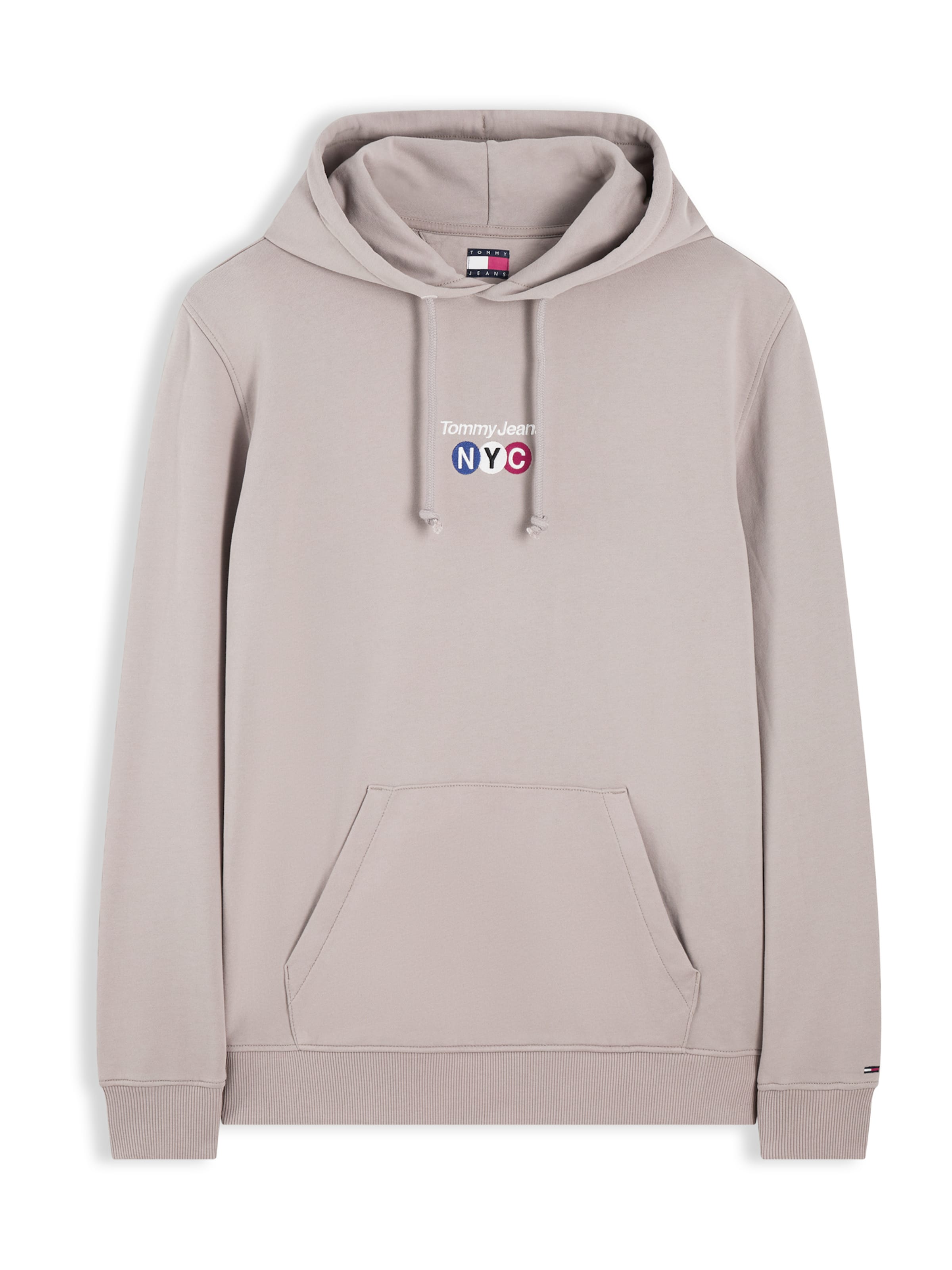 Tommy Jeans Sweatshirt 'NYC' in Grijs: voorkant