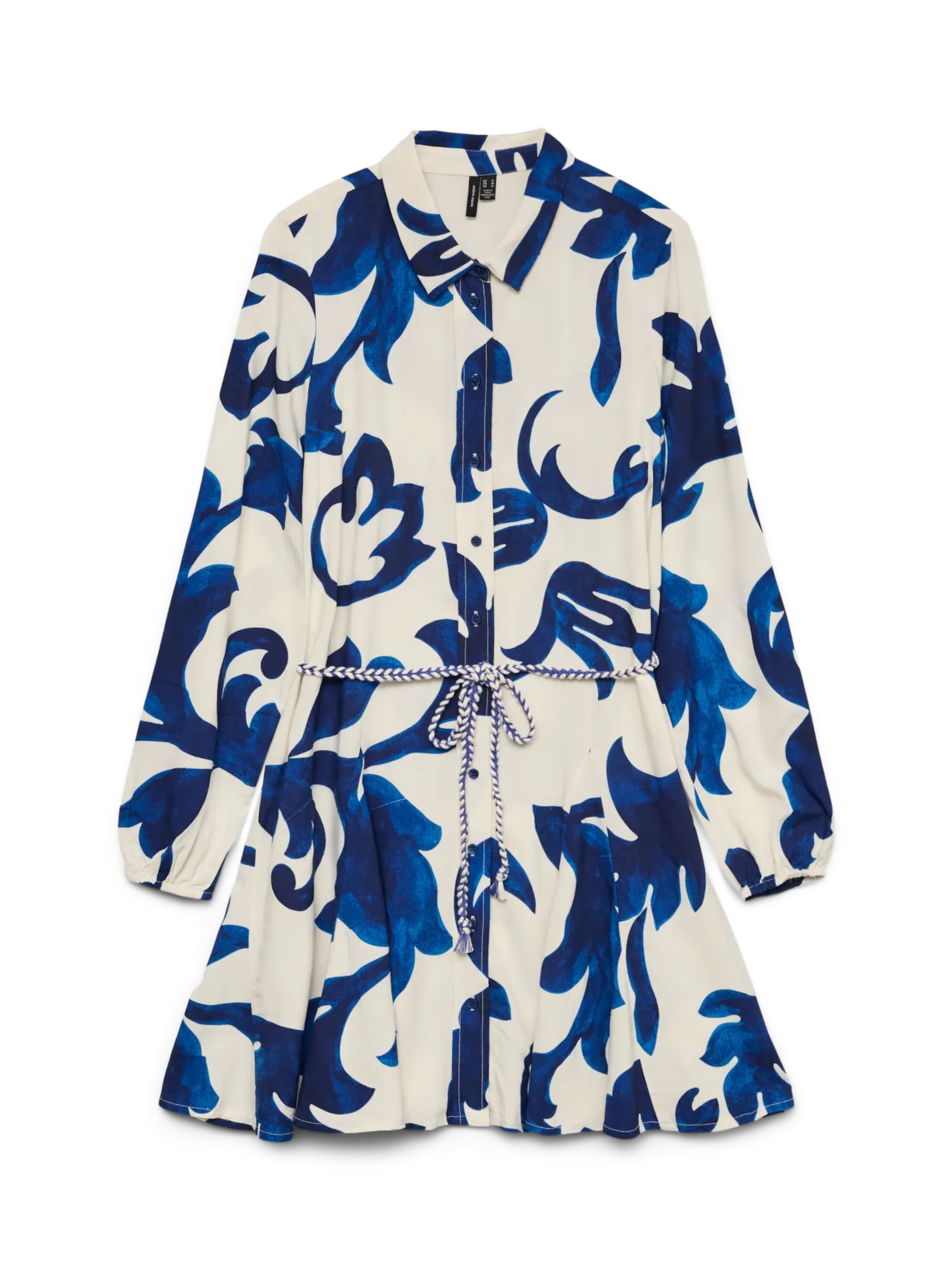 VERO MODA Jurk in Blauw: voorkant
