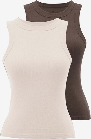 WESTMARK LONDON Top 'CLARA' in Beige: front