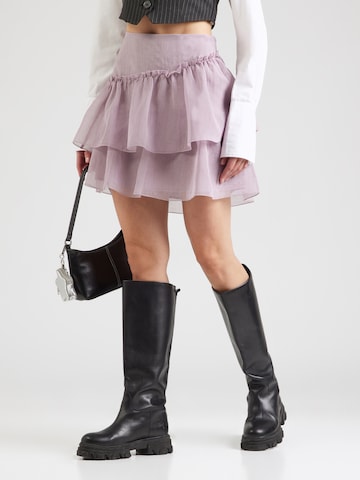 VERO MODA - Falda 'VMSABRINA' en lila: frente