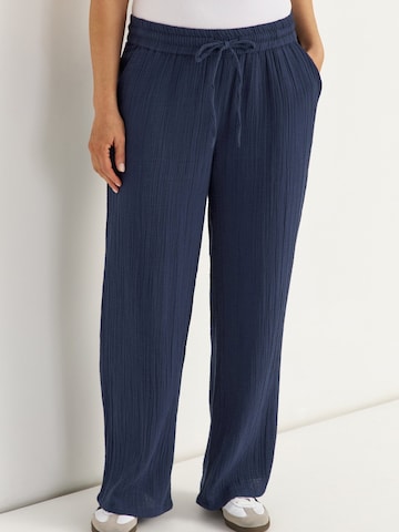 Loosefit Pantalon Cellbes of Sweden en bleu : devant