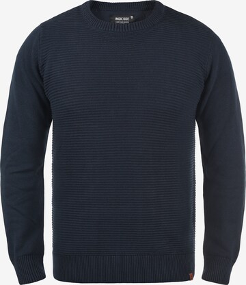 INDICODE JEANS Sweater 'Ricardo' in Blue: front