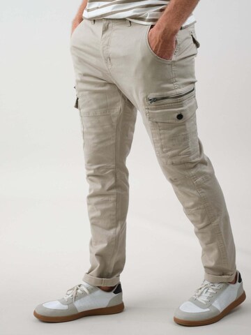 Deeluxe Tapered Cargo Pants 'Danakil' in Grey