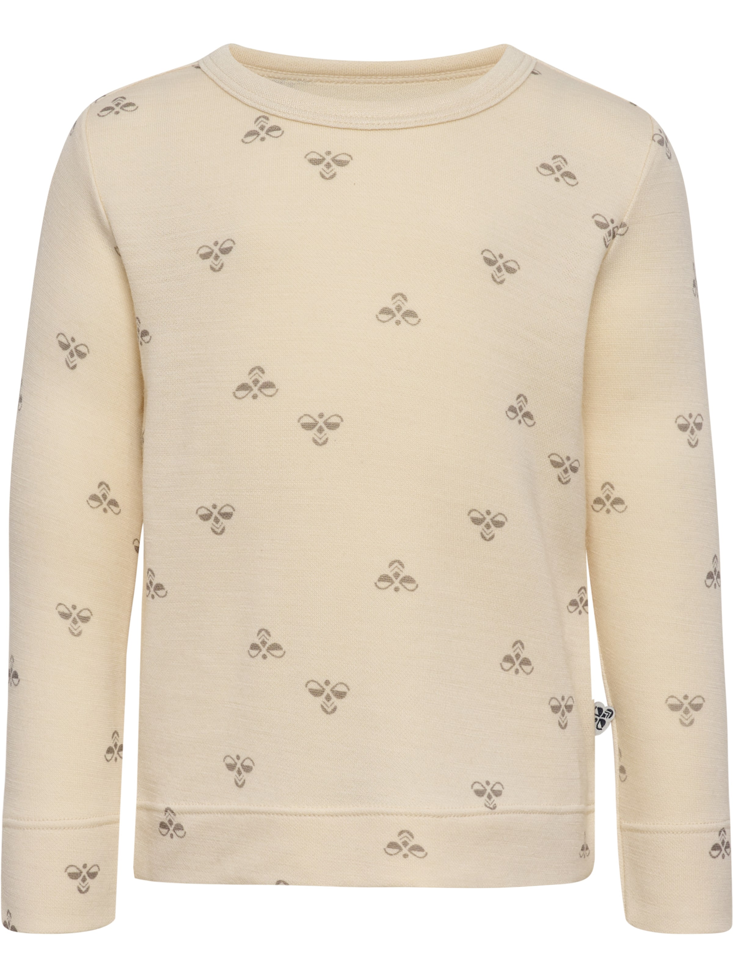 Hummel Shirt in Beige: voorkant