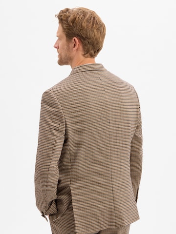 Coupe regular Veste de costume 'Berry' Finshley & Harding London en marron