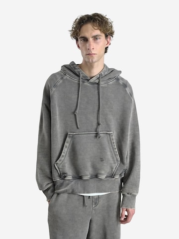 Sweat-shirt Giesto en gris : devant
