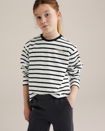 WE Fashion - Camiseta en blanco: frente