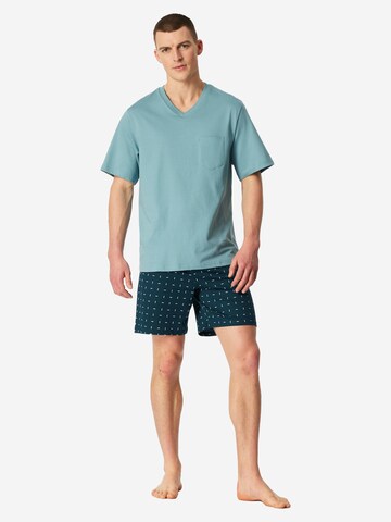 SCHIESSER Shorty  ' Comfort Essentials '‌‌‌‌‌ in Blau