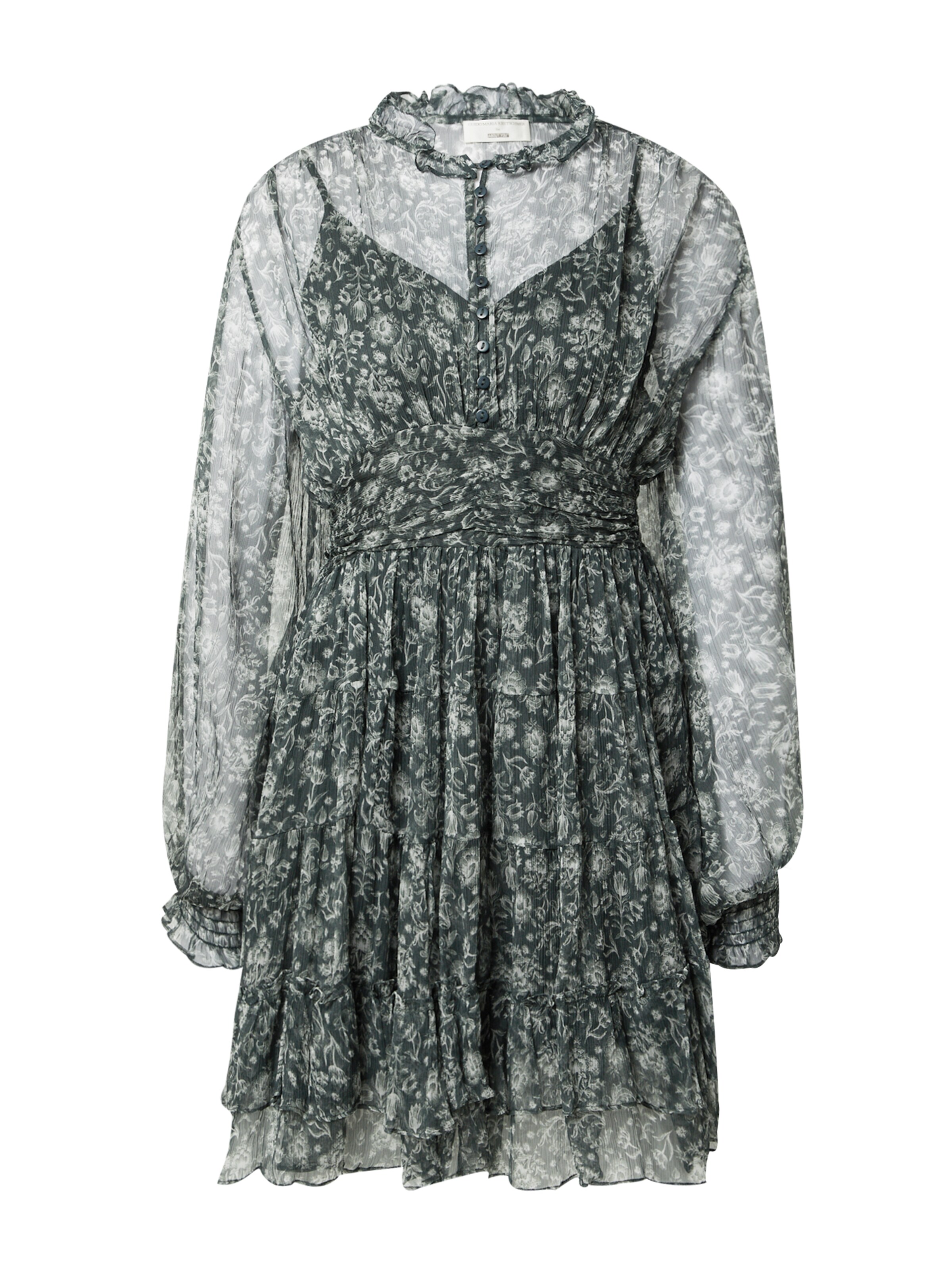 Guido Maria Kretschmer Women Jurk 'Liv' in Groen: voorkant