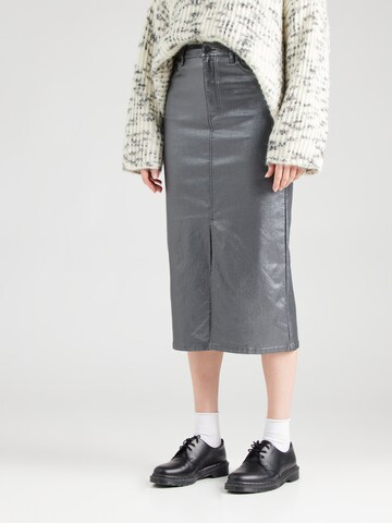 OBJECT Skirt 'OBJNaya' in Grey: front