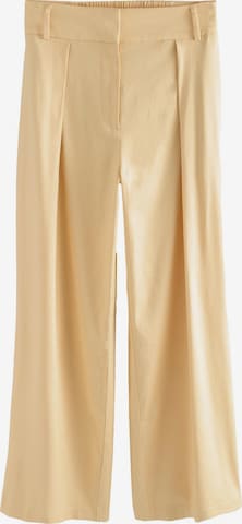 Next Wide Leg Housut värissä keltainen: etupuoli