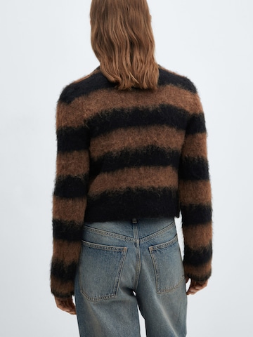 MANGO Sweater 'TELARANY' in Brown