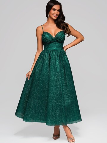 Ombre - Vestido de noche en verde