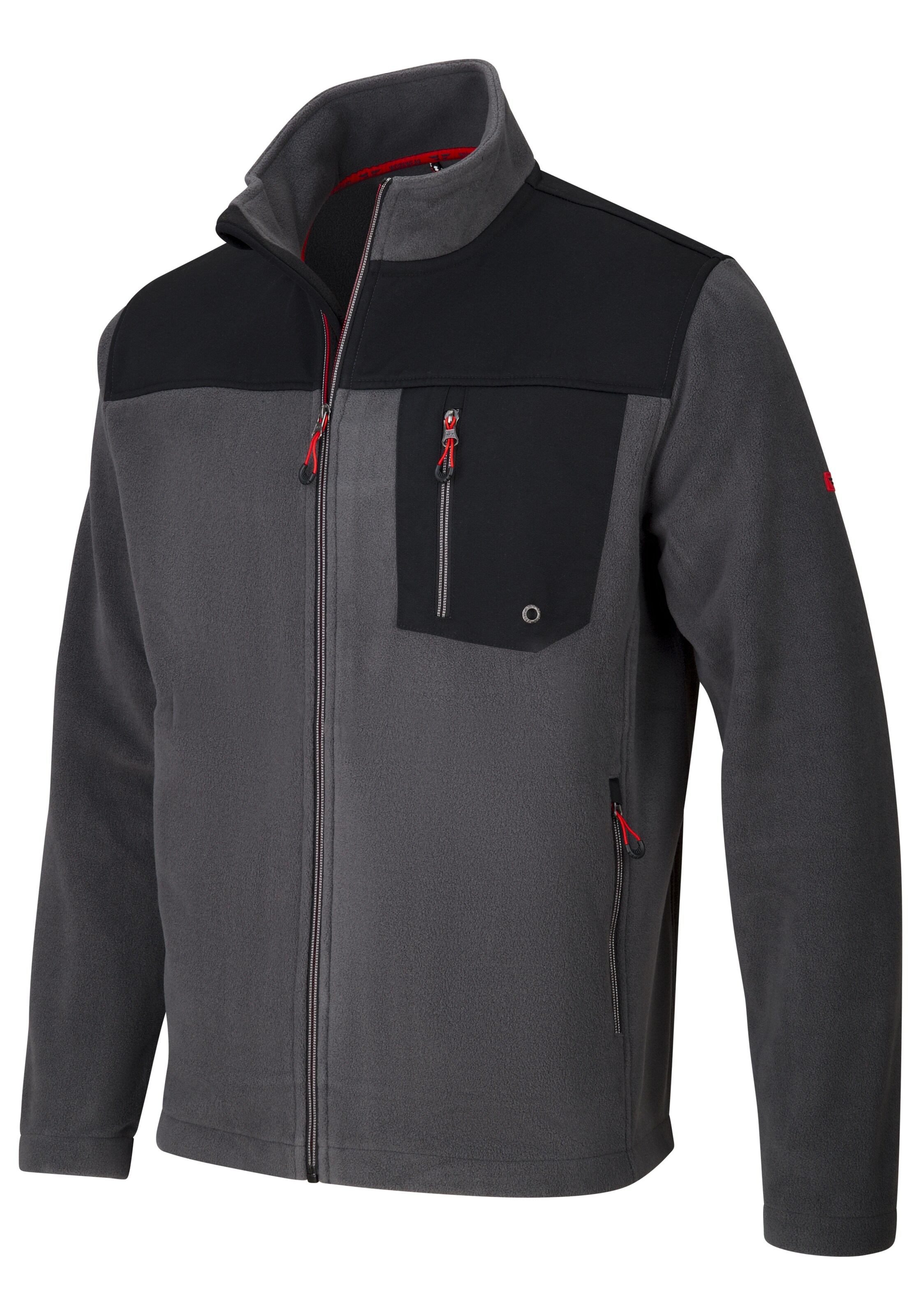 Veste en polaire 'Joel' Hero en gris