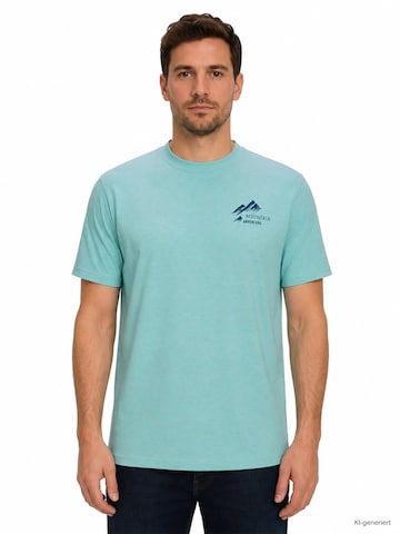 KILLTEC Shirt 'KOS 51 MN TSHRT' in Blue