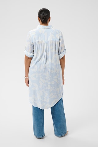 Chemisier 'KChilda Ami' KAFFE CURVE en bleu