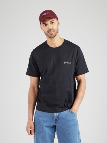 JACK & JONES Μπλουζάκι 'JORIslington' σε μαύρο