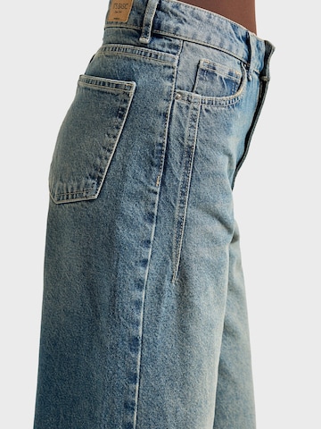 IT'S BASIC Wide leg Jeans 'Olea Wide High Rise Jeans' in Blue