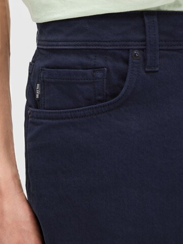 SELECTED HOMME Regular Broek 'Luke' in Blauw