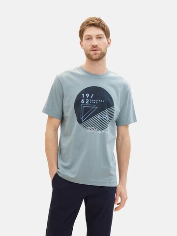 TOM TAILOR T-Shirt in Blau: predná strana