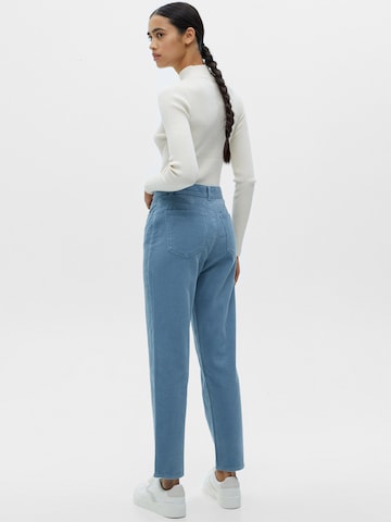 Pull&Bear Regular Broek in Blauw