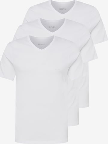 Maglietta 'Classic' di BOSS in bianco: frontale