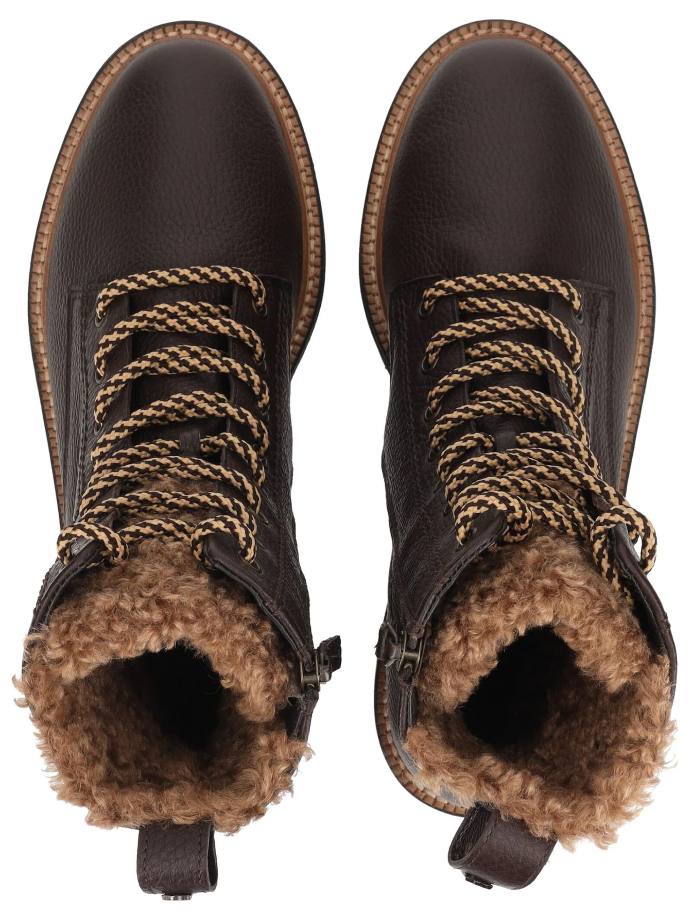 Bottines à lacets Paul Green en marron