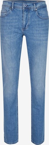 HECHTER PARIS Slimfit Jeans in Blauw: voorkant