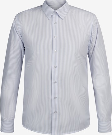 Coupe slim Chemise business DreiMaster Klassik en bleu : devant