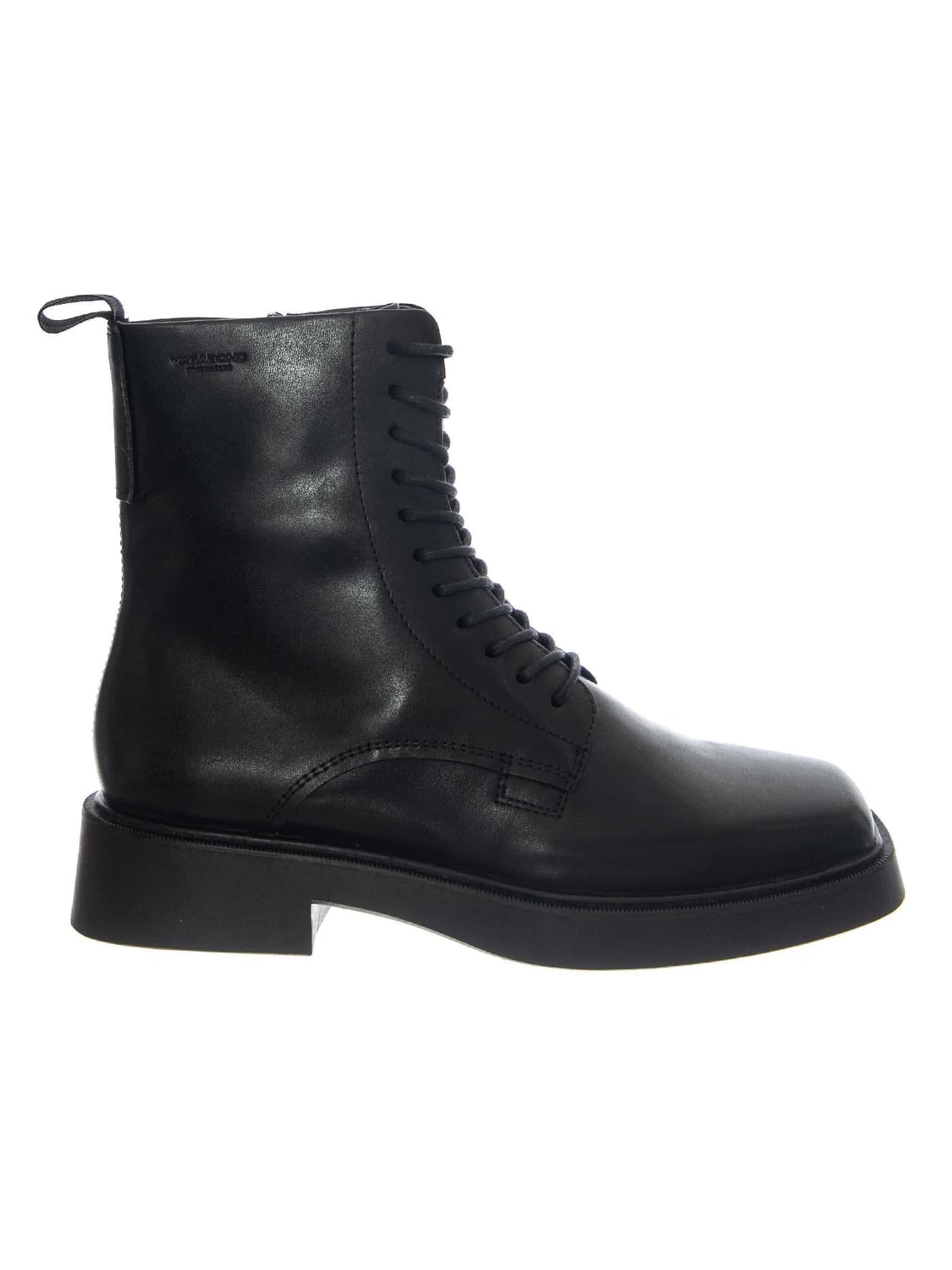 Vagabond Boots 'JILLIAN COW LEATHER BLACK' in Black: front
