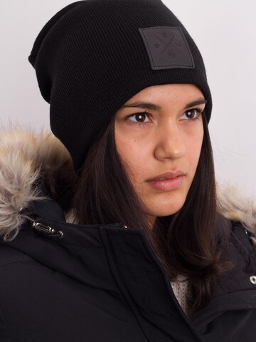 Manufaktur13 Beanie 'Slouch' in Black