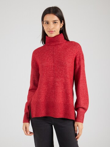 Pullover di PIECES in rosso: frontale