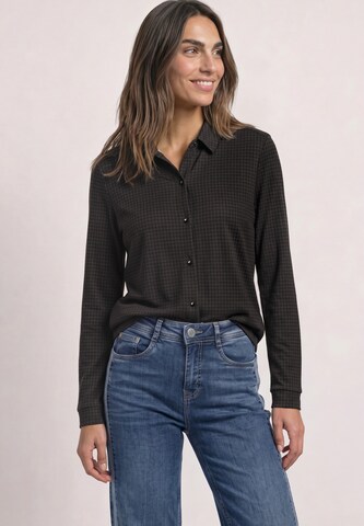STREET ONE Blouse in Brown: front